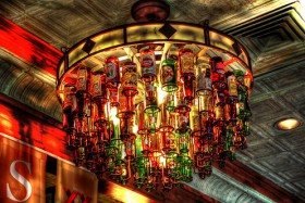 bar chandelier