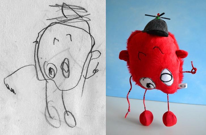 toy according to drawings
