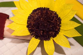 paper sunflower