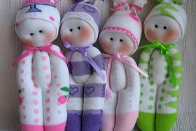 baby sock dolls